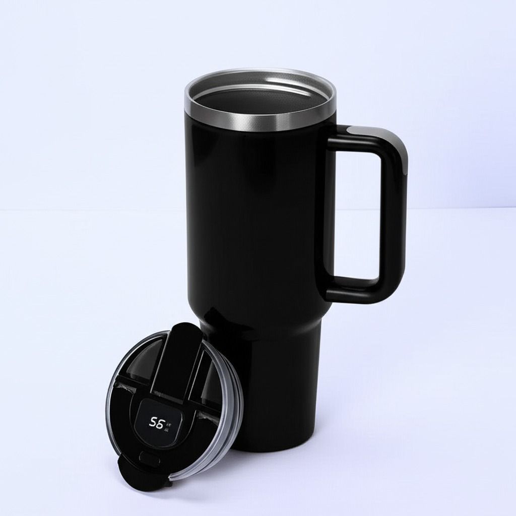 Smart Temperature Display Travel Mug